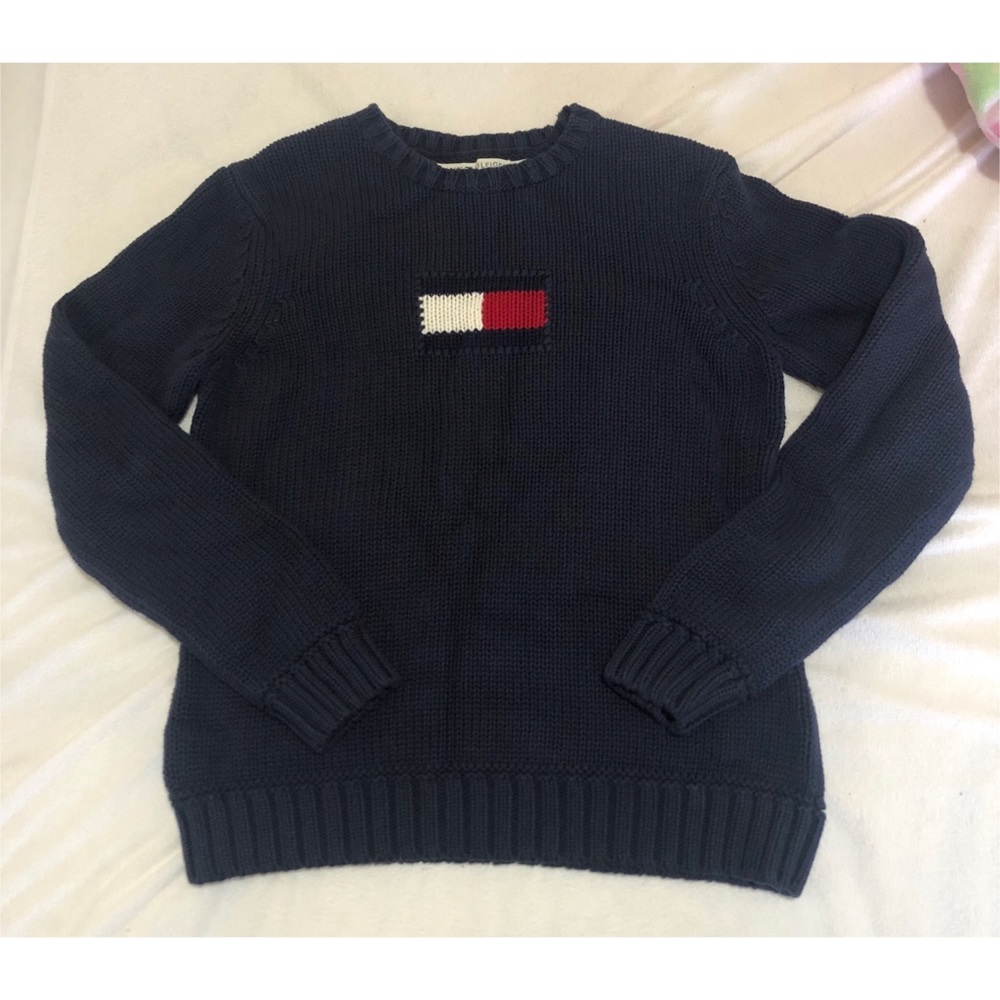 Blue Tommy Hilfiger Sweater